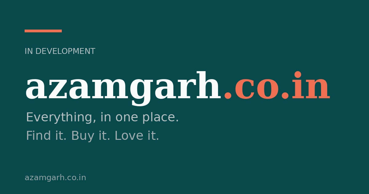 Link preview image for azamgarh.co.in